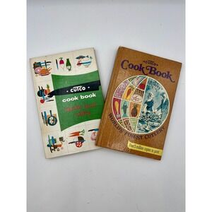 2 Vintage Cutco CookBooks Worlds Finest Cutlery 1961 and 1972 Editions Hardcover